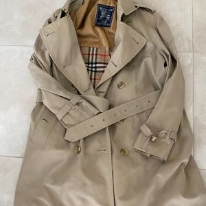 Men’s Burberry Belted Trench Coat
